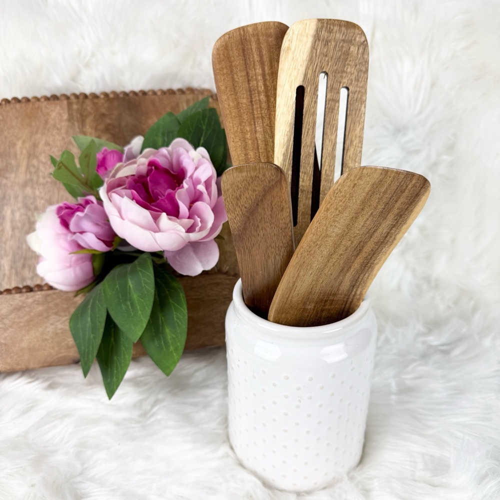 Wooden Kitchen Utensil Set